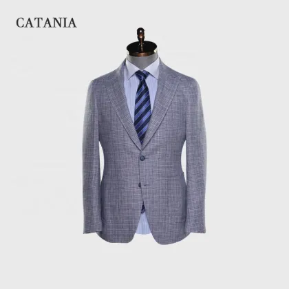 Sell Well Hand made bespoke business man suit wholesale mens groom wedding suit jackets