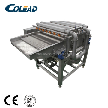 Vibration cleaning date palm machine for processing