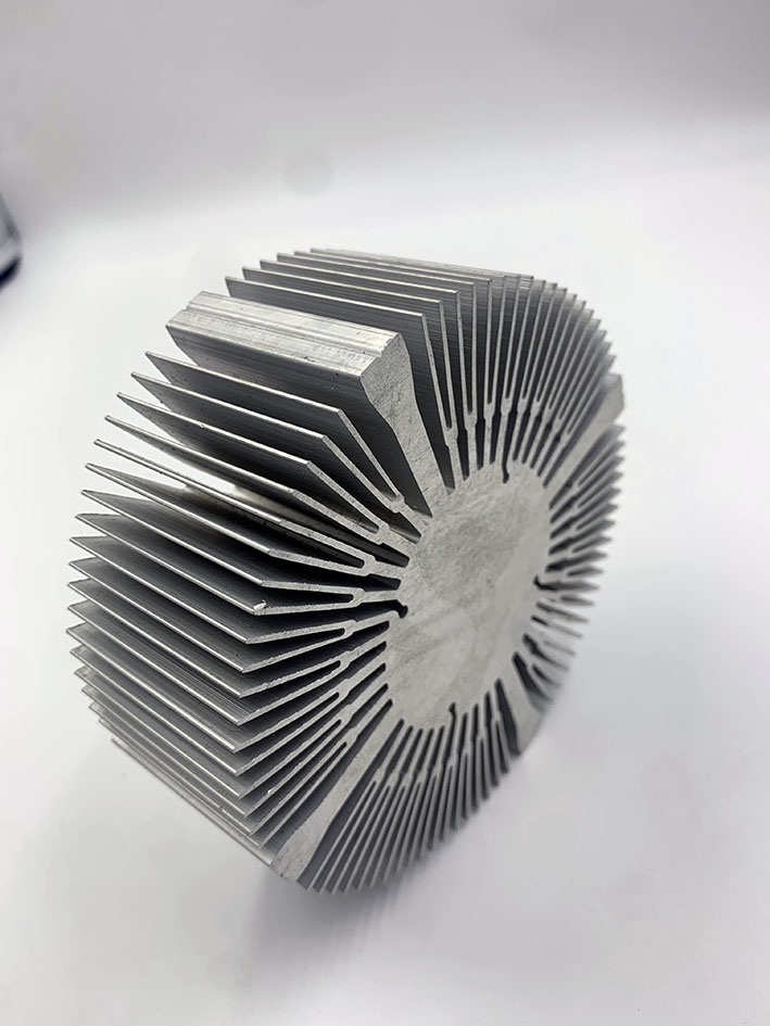 Aluminum alloy computer radiator