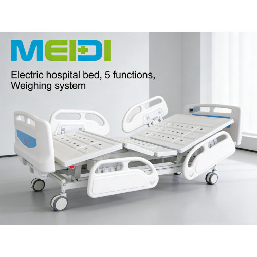 Intelligent 5-Function Electric Bed with Weighing System, Ideal for Ward Care