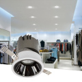 Luz comercial LED Luz de ángulo ajustable COB Downlight