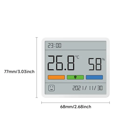 TH1 Digital Sensor Temperature Humidity Meter with Folding Legs