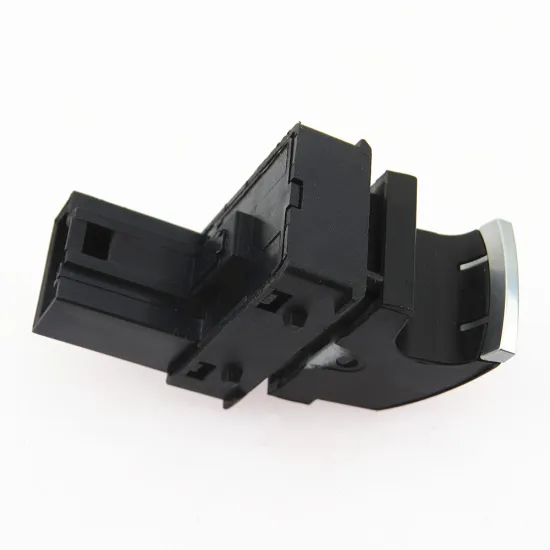 Chrome 3 Pin Fuel Tank Gas Door Release Switch Button for VW Models (1KD 959 833, 1KD959833) - Compatible with Rabbit, Touran, Golf Plus MK5, and Passat (2005-2009)