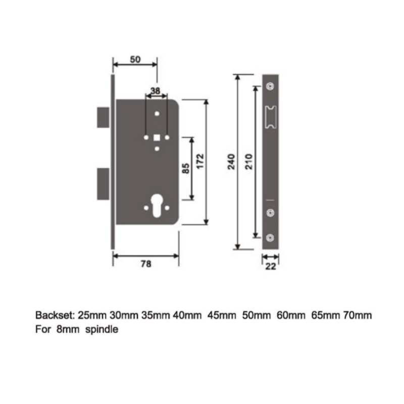 European Style Motise Lock Lks 001e Png