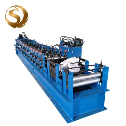 Steel Frame Purlin Machine - Building Material Roll Forming Equipment