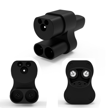 EV Charger Adapter 50A to 250A CCS2 to Telsa DC FAST for Electric Vehicle Electric Car Charging Gun Connector EVSE Conversion