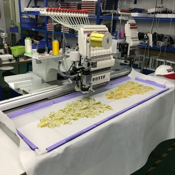 WONYO Single Head Flat Embroidery Machine with Cording Embroidery: For Sale