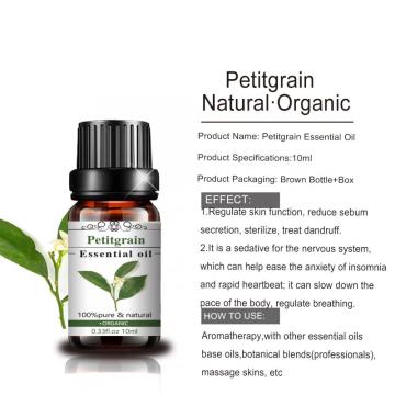 Certified Pure and Natural Petitgrain Oil