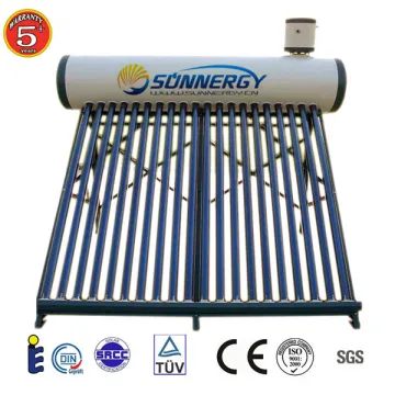 Plug Connection Type evacuated tube unpressurized solar water heater