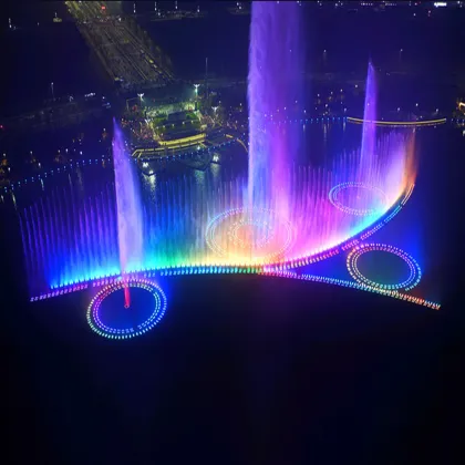Lake Music Fountain for Outdoor Landscapes