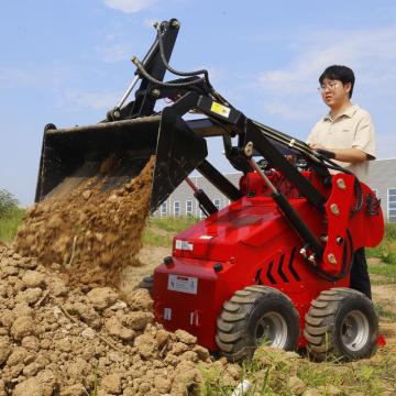 skid loader loader with attachment