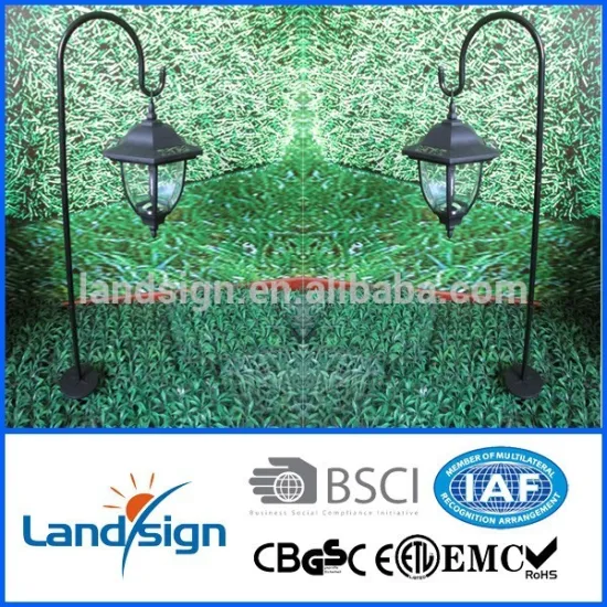 Hot design Chinese manufacture plastic solar lantern garden lights with lithius battery