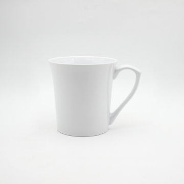 Cheap 12oz White Plain White Coffee Mug