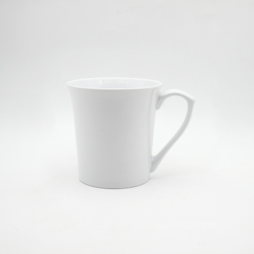 Tasse de café blanc à blanc pas cher 12 oz blanc
