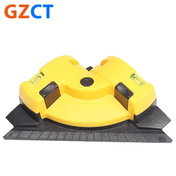 Hilda 90 Degree Laser Level Meter - Multi Line and Measure Tool