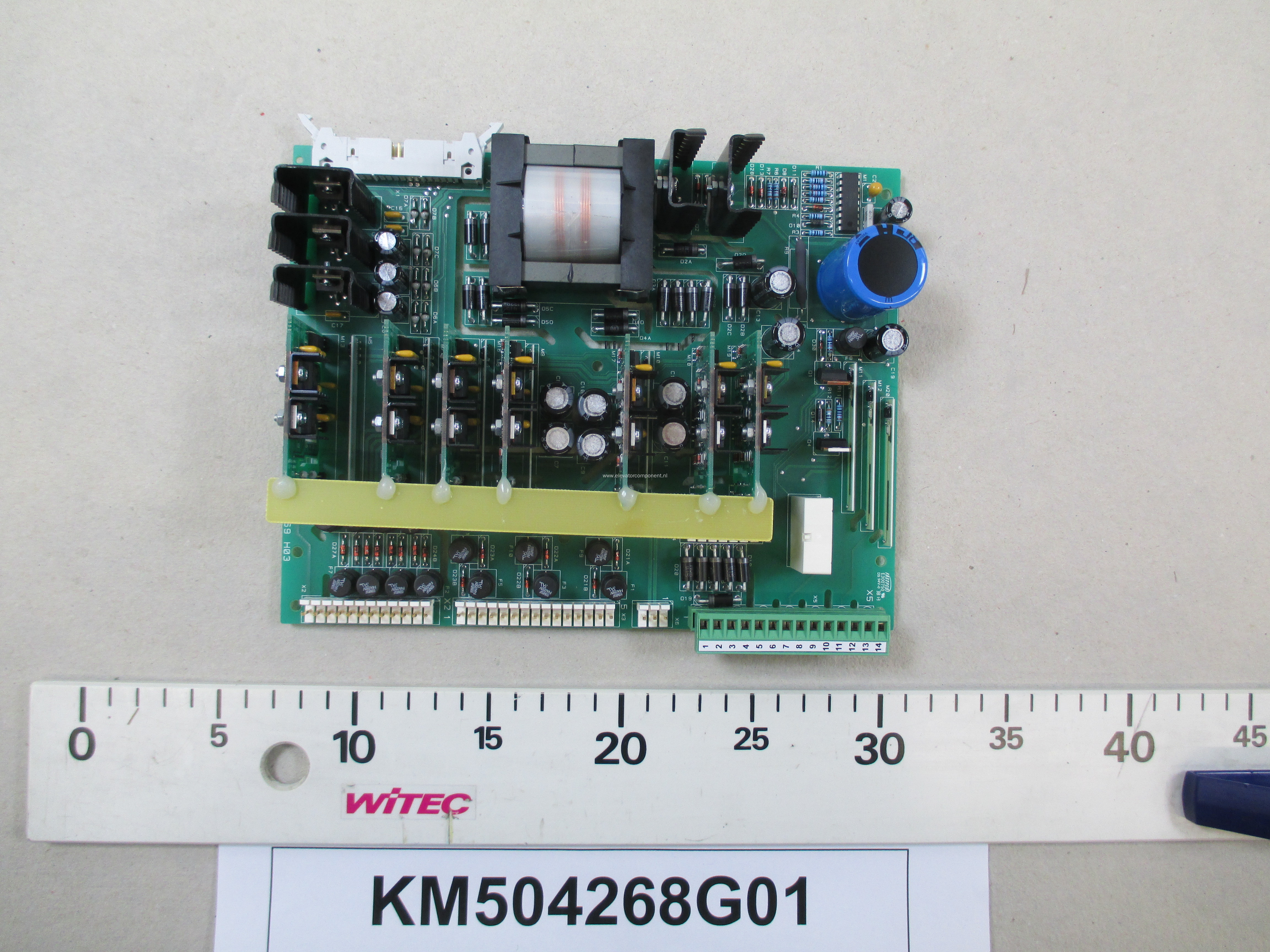 KONE V3F80 DC/5 Driver Board KM504268G01