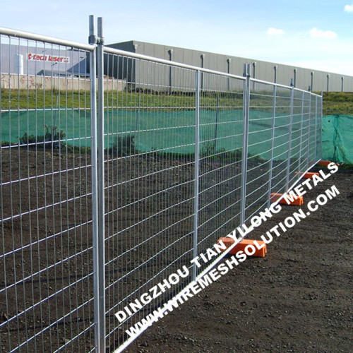 Temporary fence ideal for isolation