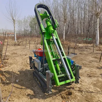 Solar Ground Screw Pile Drivers for Hydraulic Rotary Drilling Rigs