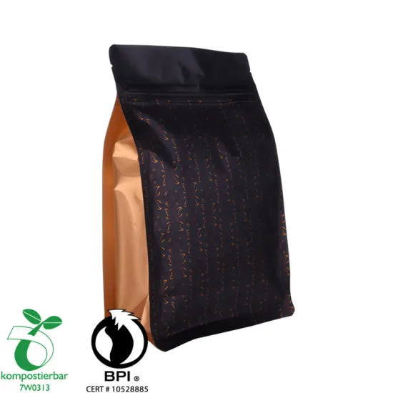 Good Quality Aluminium Foil Block Bottom Pouch For Coffee Beans Packing