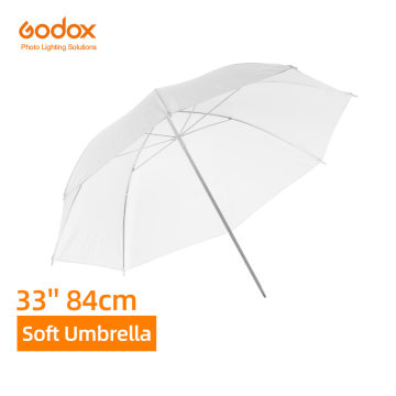 Godox 33'' 84cm Soft White Diffuser Studio Photography Umbrella for Flash Strobe Lighting