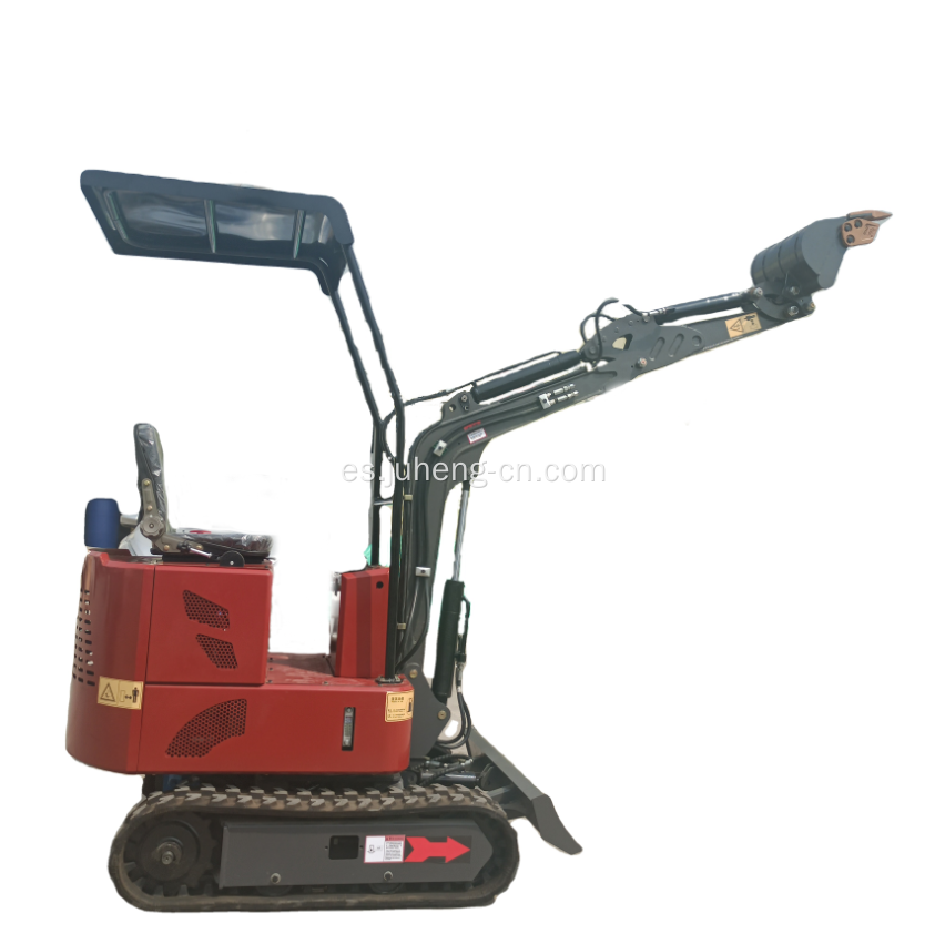 La ensacadora hidráulica del cargador de la mini excavadora de la mini excavadora 1000kg con precios competitivos cumple con la emisión CE / EPA / EURO 5