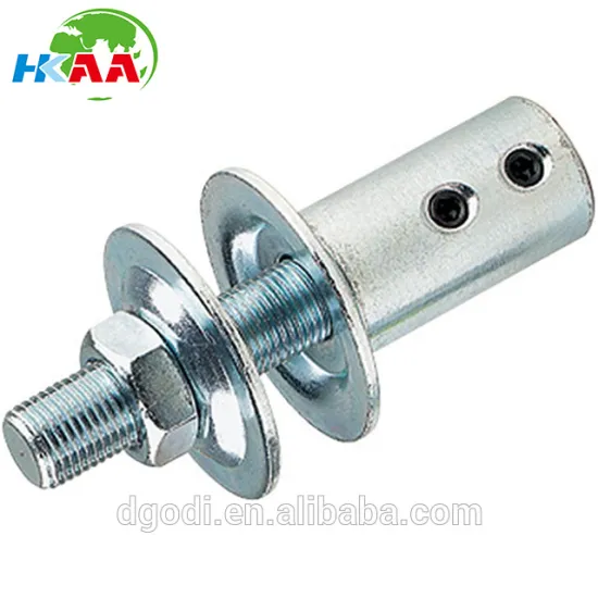 High Quality aluminum alloy motor arbor shaft coupler , threaded shaft adpter