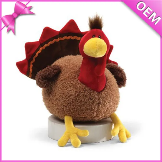 Novelty Design Funny Shape Beautiful Tail Plush Chicken Toys Soft Chook Toys Chicken Stuffed