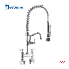 Single Lever Kitchen Faucet with Pull-out Spray