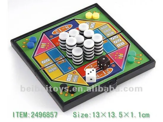 Portable Magnetic Gold Rush Board Game