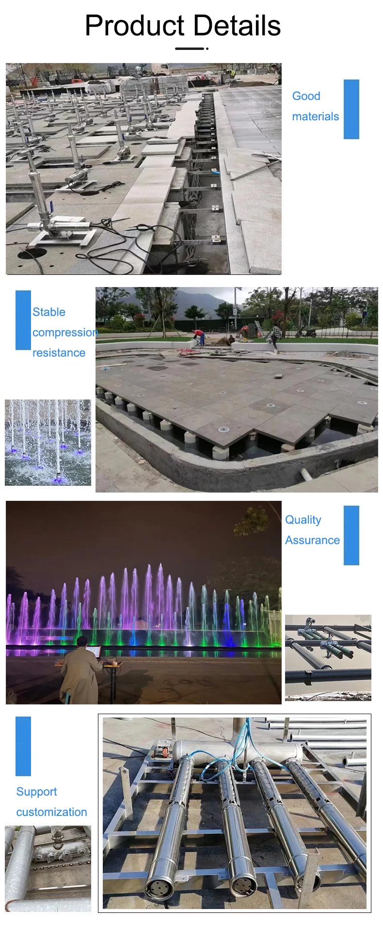 fountain submersible pump