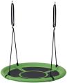 Orange Round Children Garden Metal Swing Seat