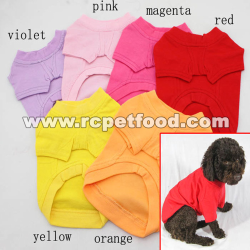 cotton pet dog summer T-shirts