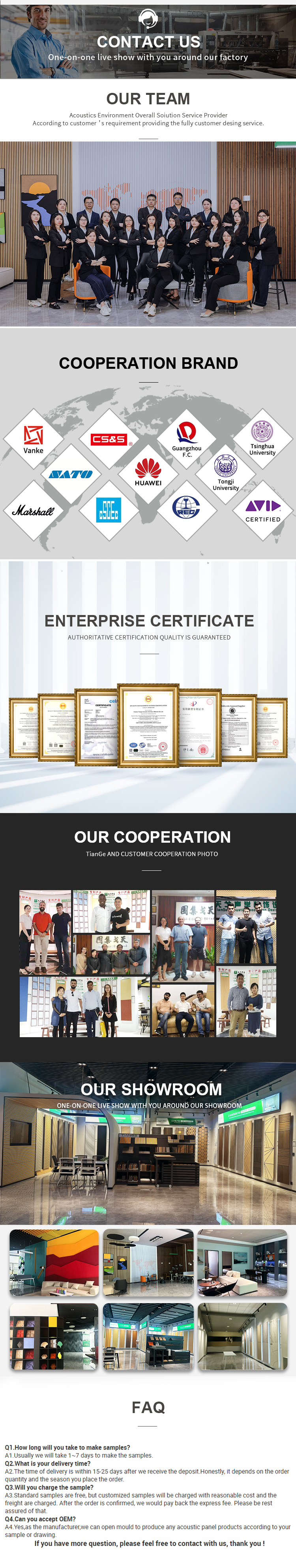 6Perforated wood acoustic panel