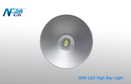 High Cri 30watt 6000k High Bay Led Lights , 120 Degree Led High Bay Lighting