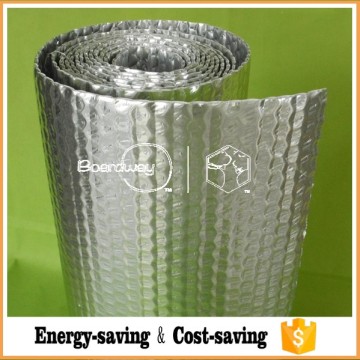 Double reflective foil insulation for roof/ roof heat bubble insulation materials/ ease of installation roof heat insulation