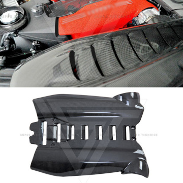 Supertechnics Style Carbon Fiber Engine Cover for Ferrari 488 GTB 2015-2018