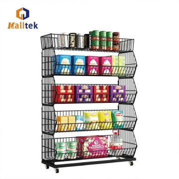 Supermarket Promotion cage with Wheels