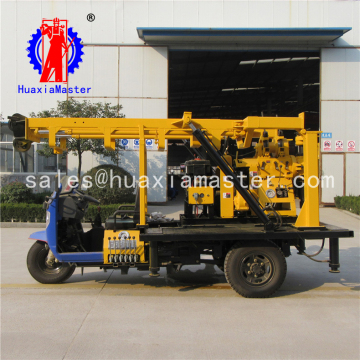 Tricycle Mounted Mobile Hydraulic Core Sample Machine Water Well Drilling Machine For Sale
