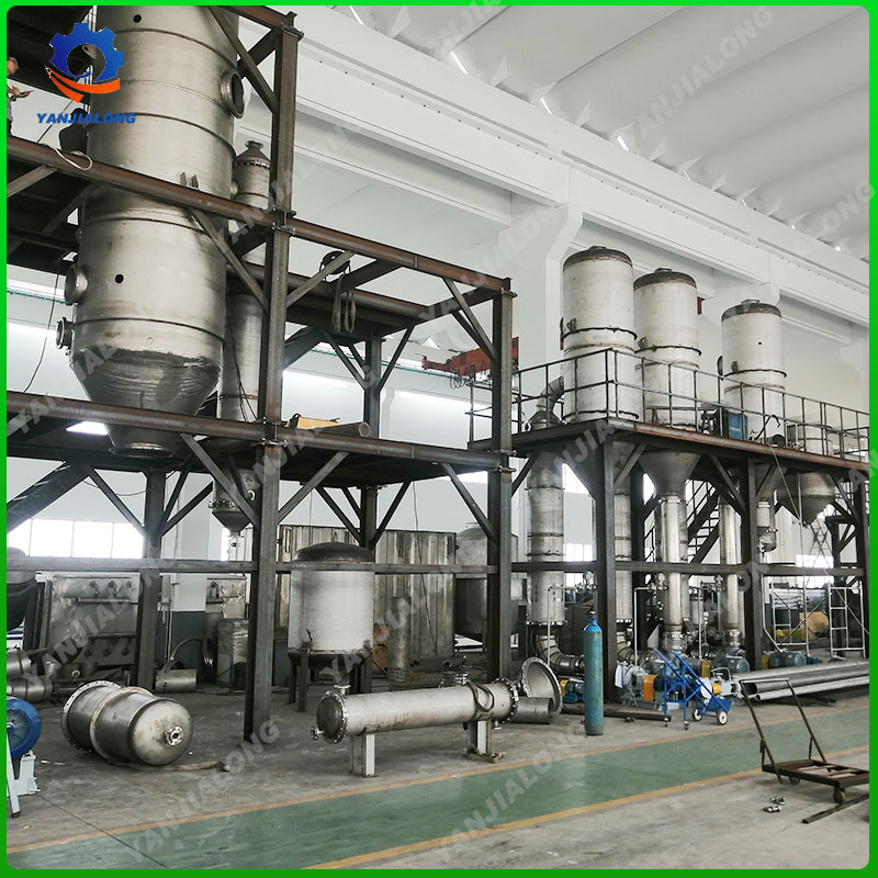 Potassium chloride wastewater evaporator