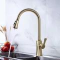 European Brass Sink Kitchen Hot and Cold faucet