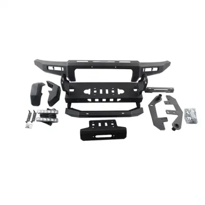 Black Bumper Guard for Suzuki Jimny 2019+ | Steel Bumper Front Accessory