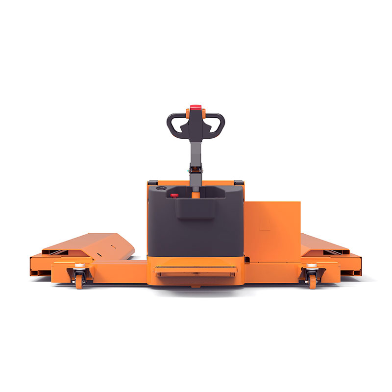 Heavier roll pallet truck 17600lb with pedal