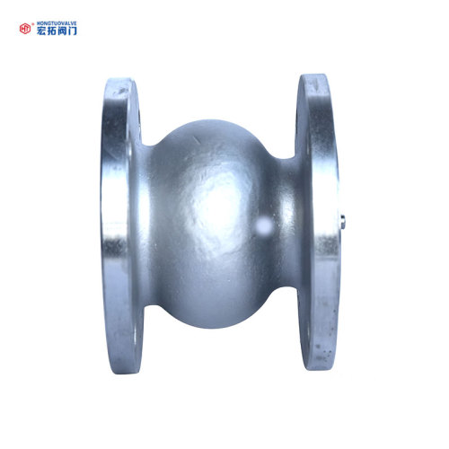 Válvula de retención duradera de acero inoxidable DN65