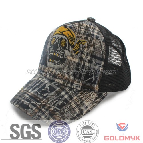 Mesh Cap with Checked Pattern (GKA07-D00005)