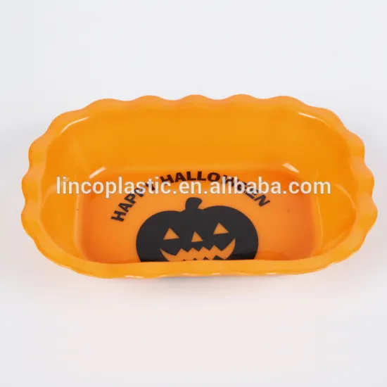 Most popular Halloween plastic serving platter for melon and fruit
