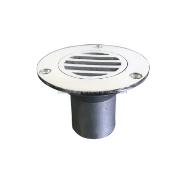 Stainless Steel Boat Deck Drain Scupper for Yacht - Factory Marine Accessories