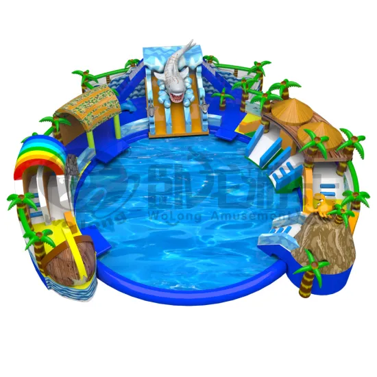 Indoor & outdoor commercial grade inflatable water pool park