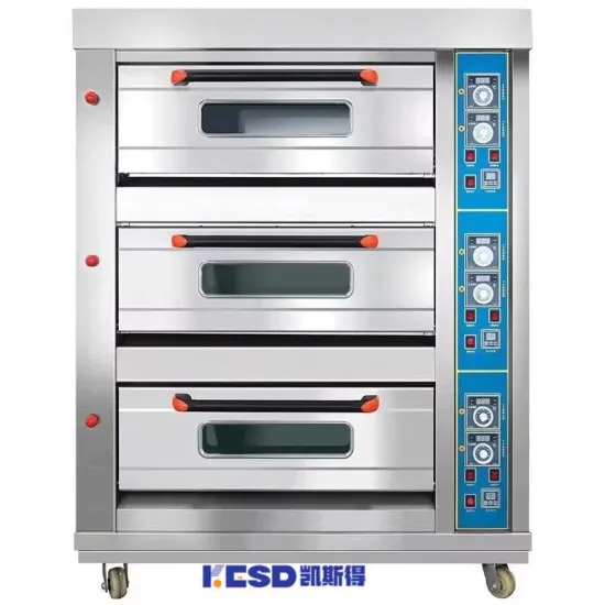 Commercial Stainless Steel Temperature Control Gas Bread Baking Oven