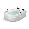 Sector Shape Two Person Massage Bathtub