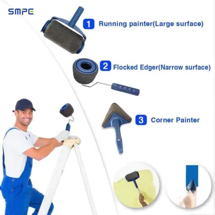 Sooner Tools Paint Runner Set: Multifunctional 8P Paint Roller Kit